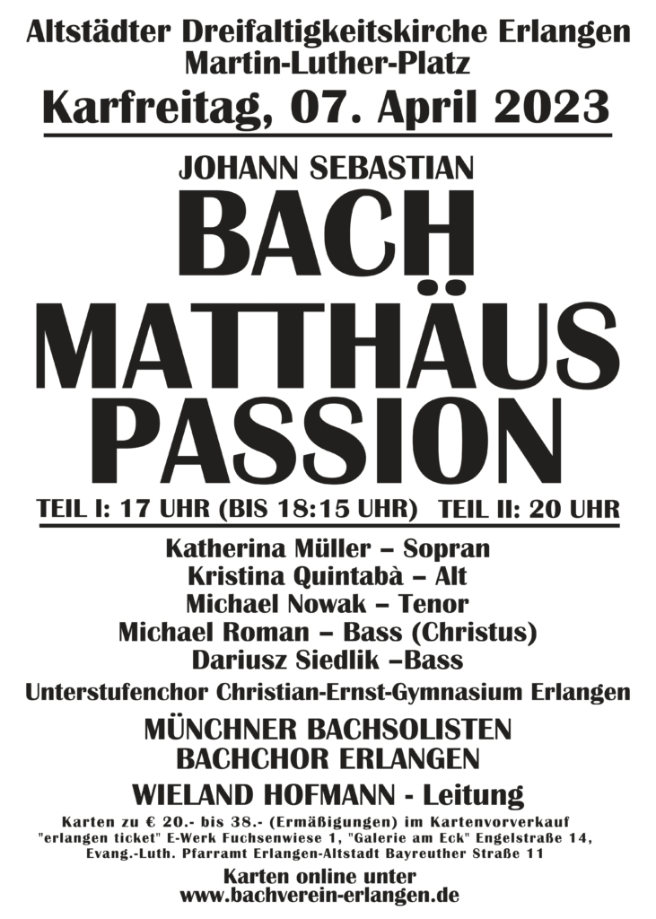 Plakat Bach Matthäuspassion 2023-1